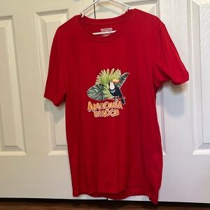 Red Teleshop Short Sleeve Tee